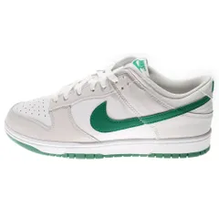 NIKE (ナイキ) DUNK LOW RETRO ダンク ローカットスニーカー US10.5/28.5cm ホワイト/グリーン DV0831-107