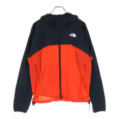 THE NORTH FACE (ザノースフェイス) SWALLOWTAIL HOODIE スワローテイル フーディ ジップアップ ナイロン ジャケット NP71520 オレンジ/ブラック