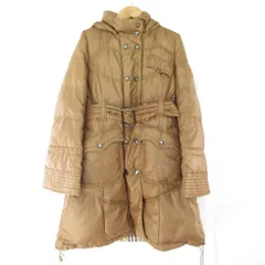 良品 BURBERRY BLUE LABEL バーバリーブルーレーベル ダウンコート サイズ38 ブラウン  レディース 古着 中古 USED