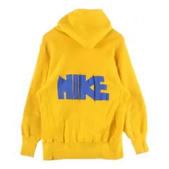 CHAMPION (チャンピオン) ×NIKE 70S VINTAGE REVERSE WEAVE ナイキ ヴィンテージ リバースウィーブ USA製 単色タグ ゴツナイキ 両面プリント スウェットプルオーバーパーカー