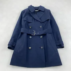 CELINE トレンチコート フィービー期　ベルト　ネイビー 38 M相当のサムネイル