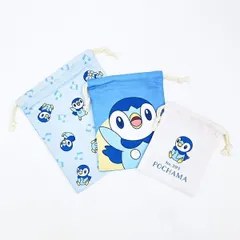 ポケットモンスター 3P巾着 ポッチャマ 3枚セット ポケモン