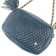 バリー　BALLY 　ゴールドチェーン　キルティングショルダーバッグ　：B3306