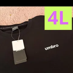 umbro アンブロ 半袖　新品 4L黒　スポーツウェア　吸水速乾