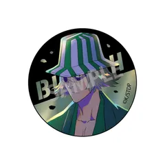浦原喜助 BLEACH 千年血戦篇 トレーディングメタリック缶バッジ カミアニTOUCH ブリーチ グッズ 缶バッジ 缶バッチ カンバッチ カンバッジ