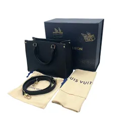 【玉津店 極美品】LOUIS VUITTON オンザゴーPM M45653 モノグラム・アンプラント ノワール 2WAY RF-ID TA2500863