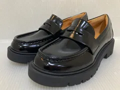 UNIQLO C コンフィールタッチ ローファー 461925 ブラック/23.5cm