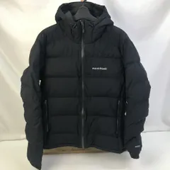 01w-5758 モンベル mont-bell  パーマフロスト ライトダウンパーカ L ブラック  トップス  【中古品】