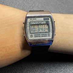 日本製レア 80s 推定86年7月 SEIKO AW401-5050 ビンテージ - メルカリ
