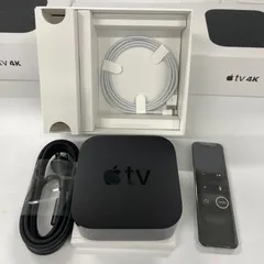Apple TV 4K 第一世代　64GB 本体 + リモコン + 付属品 2025年最新】apple tv 第1世代の人気アイテム - メルカリ
