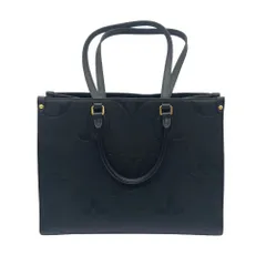 【玉津店 中古】LOUIS VUITTON（ルイヴィトン）オンザゴーMM モノグラム・アンプラント ブラック トートバッグ M45595 TA2500933