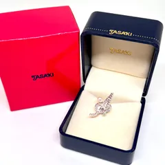 極美品★田崎真珠  TASAKI タサキ パール ブローチ イニシャル A 1粒 あこや 本真珠 ピンブローチ ワンポイント シンプル 冠婚葬祭 フォーマル 箱付き