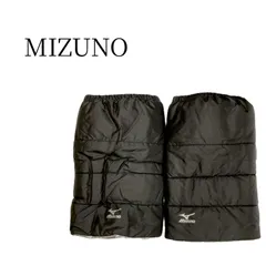 ★美品 MIZUNO ミズノ 黒 レッグウォーマー HMR095-32