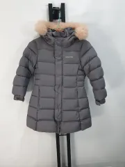 BLACK YAK ブラックヤク キッズ ダウンジャケット ロング丈 ダウンコート グレー 120 (7歳)