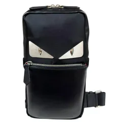 フェンディ バッグバグズ ボディバッグ レザー 7VZ033　A2FT ブラック メンズ  FENDI  中古 フェンディのサムネイル