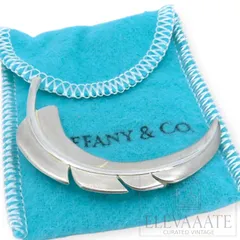 極希少 美品 Tiffany&Co. ヴィンテージ ティファニー フェザー