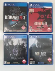 PS4 バイオハザードおまとめ売り K1195