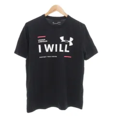 アンダーアーマー UNDER ARMOUR Tシャツ 半袖 MD ロゴ プリント 紺 ダークネイビー /AE