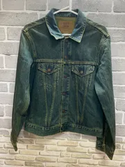 【D1-28】◇   EDWIN   Mサイズ　デニムジャケット　青色