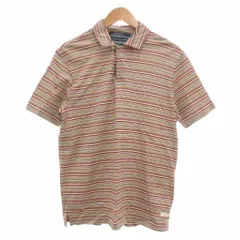 トミーヒルフィガー TOMMY HILFIGER ポロシャツ S 半袖 ボーダー柄 マルチカラー /NU ■ECT