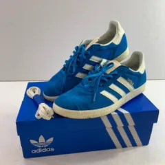 04w5405▽※【中古】アディダス ガゼル adidas GAZELLE ボールドアクア/オフホワイト/クリームホワイト GY7337 26.5cm スニーカー【八王子店】