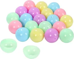 Crystal craft カプセル 75mm 大きいサイズ カラフル アソート 30個セット