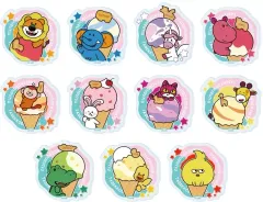 【新品】バッジ・ビンズ 【ボックス】たべっ子どうぶつ THE MOVIE アクリルプレートバッジ 01.描き起こしイラスト