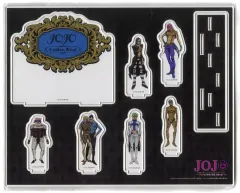 【新品】アクリルスタンド・アクリルパネル (2)集合 アクリルジオラマ【RE】 「ジョジョの奇妙な冒険 第五部 黄金の風」