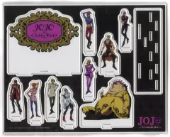 【新品】アクリルスタンド・アクリルパネル (1)集合 アクリルジオラマ【RE】 「ジョジョの奇妙な冒険 第五部 黄金の風」