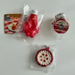 サブレ ミシェル ミニチュア ソントン スプレッド ジャム ソーセージくん ケチャップ デザート たべもの ガチャ