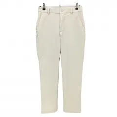 【美品】アディダス パンツ ベージュ系 後ろロゴ ストレッチ メンズ 79 ゴルフウェア 2025年モデル adidas