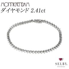 Hirotaka/ヒロタカ K10YG ダイヤモンド ブレスレット 0.11ct ロング