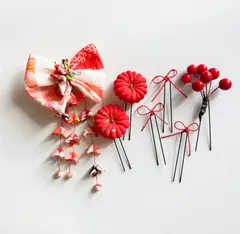 〔518〕七五三髪飾り　ヘッドドレス　七五三　成人式　卒業式