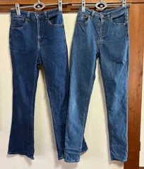 【2本セット】GU デニムパンツ　Sサイズ
