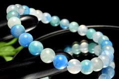 1点物】幻想ブルーシラー ラブラドライト 8.5mm ブレスレット