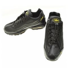 【NIKE×Corteiz】FB2709-003 AIR MAX 95 SP Black and Tour Yellowスニーカー