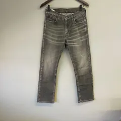 M12019 【Levis】 リーバイス 513 ブラック 黒系 デニムパンツ ストレッチ メンズ ｗ29Ｌ32 Ｍサイズ ストレート 無地 ジーンズ ジーパン