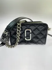 MARC JACOBS マークジェイコブス THE QUILTED SOFTSHOT 21 M0015419 001 ザ キルテッド ソフトショット 21 ショルダーバッグ カバン 【180-251212-yn-04-min】