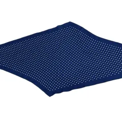 RalphLauren(ラルフローレン) スカーフ - ブルー×白 ドット柄