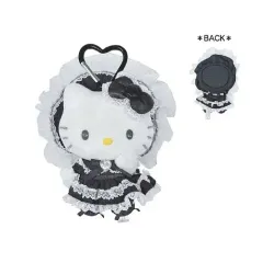 サンリオ ハローキティ ラブリー フリル シリーズ ロリータ ブラック ボンネット マスコット