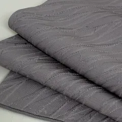 色無地 一つ紋 裄65 上品な地紋 正絹 着物 MK-2188