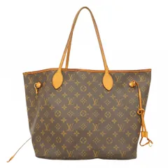 【5pb1856-h】ルイヴィトン トートバッグ モノグラム ネヴァーフルMM M40156 ブラウン【中古】レディース