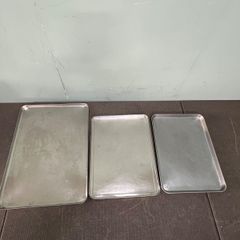 ステンレス製 長方形バット 3枚セット☆12枚取☆ステンレス - メルカリ