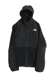 【お得なクーポン配布中!】 ノースフェイス フード付き デナリ ジャケット メンズ M アウトドア フリース ナイロン パーカー ジャンパー フルジップ ブルゾン ブラック