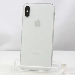 〔中古品〕 iPhoneXS 64GB シルバー MTAX2J／A SoftBank【344】