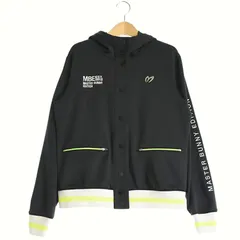 【着用感極小】マスターバニー｜レディース｜1 (M相当)｜フード付き長袖ブルゾン 2024年モデル｜ブラック系｜春秋｜中古ゴルフ用品