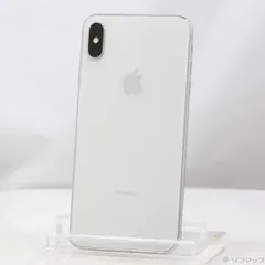 〔中古品〕 iPhoneXS Max 64GB シルバー NT6R2J／A SIMフリー【377】