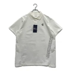 未使用品 メンズ ジャックバニー Jack Bunny!! 半袖ポロシャツ 6(LL) 白 ホワイト