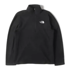 THE NORTH FACE ノースフェイス ジャケット サイズ:S US企画 ハーフジップ プルオーバー フリース ブラック 黒 アウター ブルゾン 上着【メンズ】