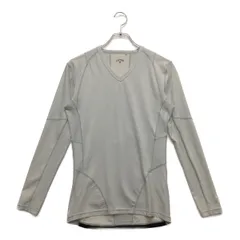 中古 メンズ キャロウェイ Callaway 長袖シャツ LL グレー Vネックインナー
